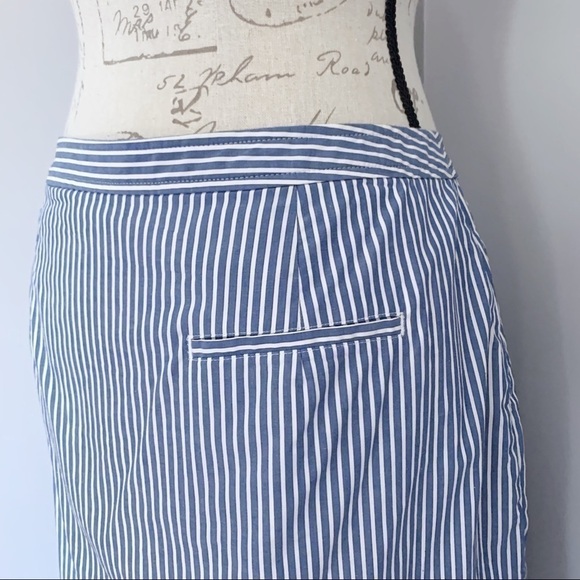 Banana Republic Relaxed Striped Pencil Skirt - Picture 6 of 8